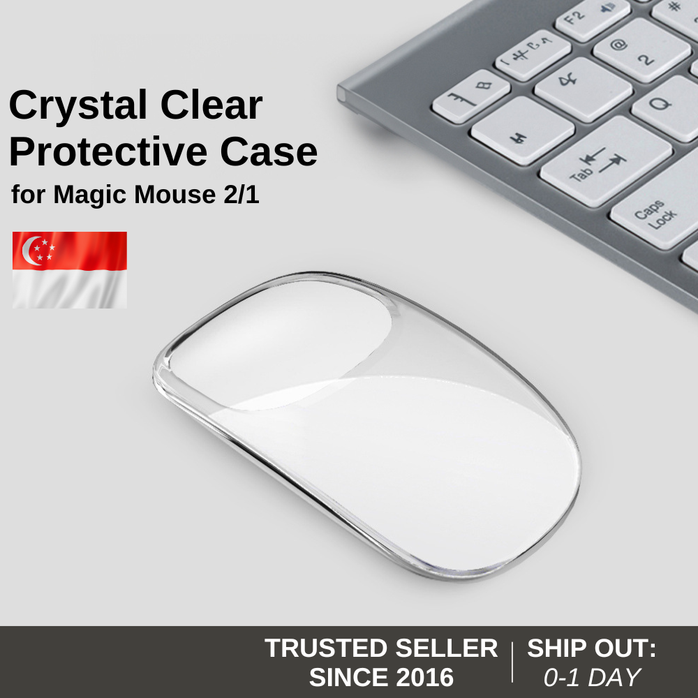 Crystal Clear Protective Case, Compatible with Magic Mouse 2/1