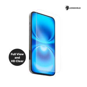 LionShield HD Clear Screen Protector for 17 Pro Max / 17 Pro / 17 / 17 Air / 16 Pro Max / 16 Pro / 16 / 16 Plus  Tempered Glass